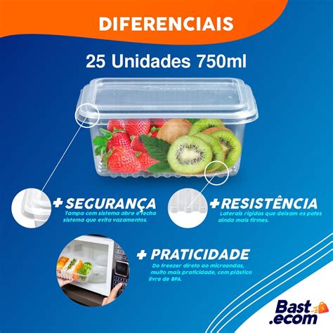 marmitas fitness descartáveis