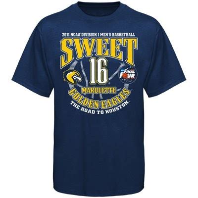 marquette sweet 16 shirt