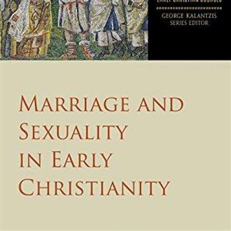 marriage in the early church sources of early christian thought PDF