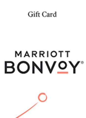 marriott bonvoy gift card