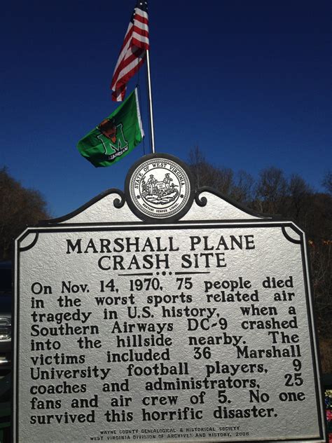 marshall university air crash