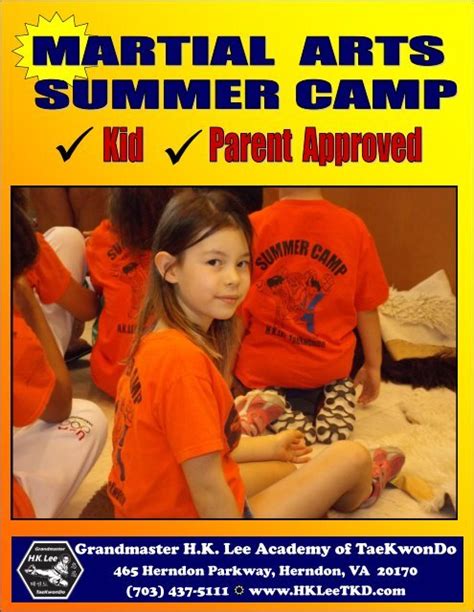 martial art summer camp h k lee academy of tae kwon Ebook Doc