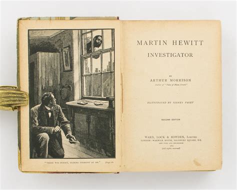 martin hewitt investigator Doc