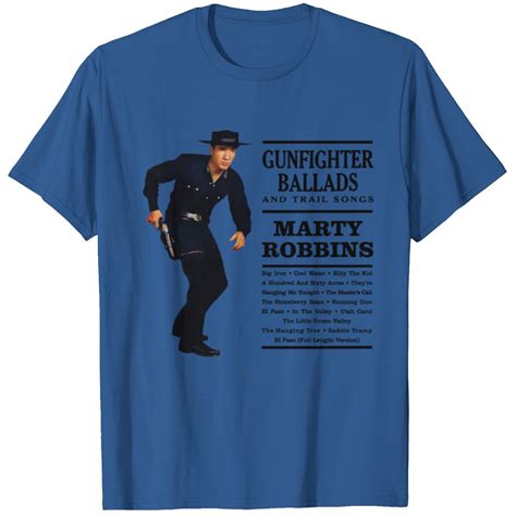 marty robbins t shirt