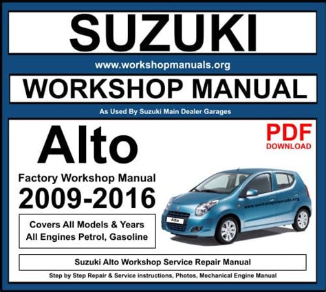 maruti alto 800 service manual Epub