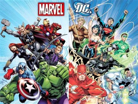 marvel and dc characters