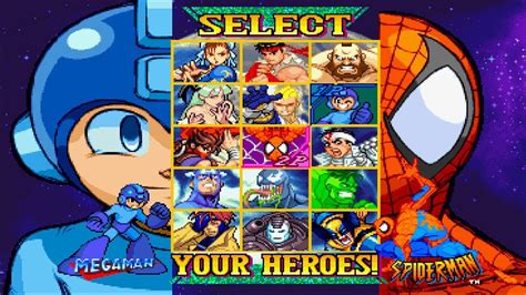 marvel capcom clash of super heroes