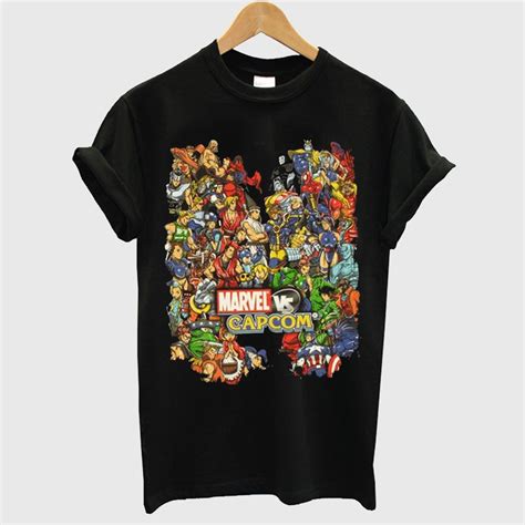 marvel capcom shirt