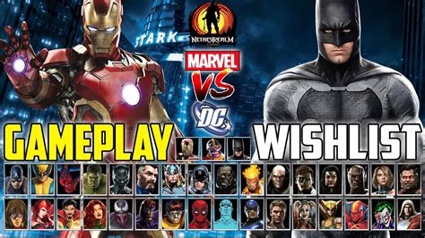 marvel vs dc game