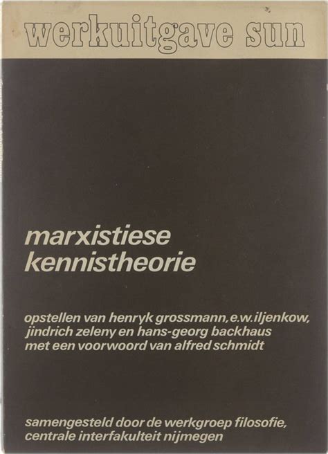 marxistiese kennistheorie Epub