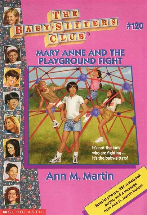 mary anne and the playground fight the baby sitters club 120 Reader