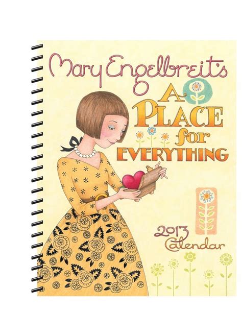 mary engelbreit 2013 weekly planner calendar a place for everything Kindle Editon