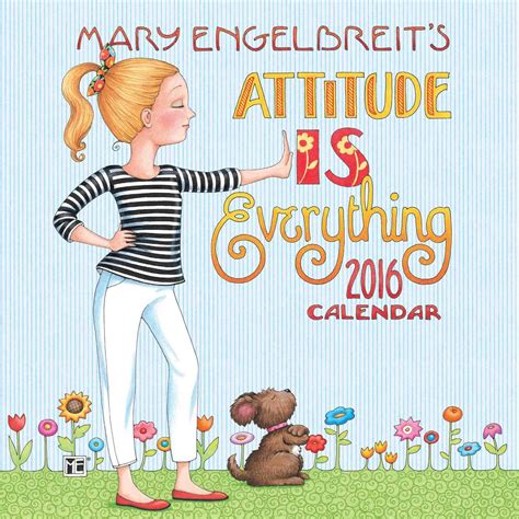 mary engelbreit 2016 mini wall calendar attitude is everything Doc