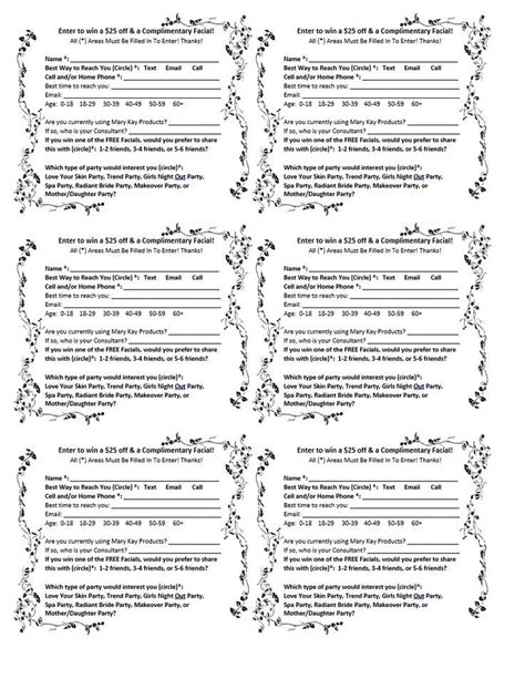 mary kay drawing slips Kindle Editon