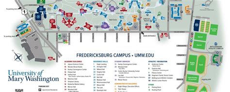 mary washington map