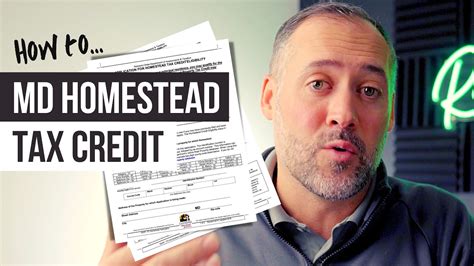 maryland homestead tax credit