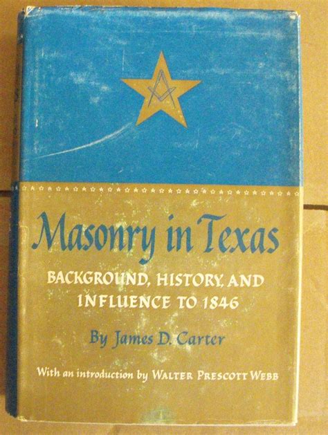 masonry in texas background history and influence to 1846 Doc