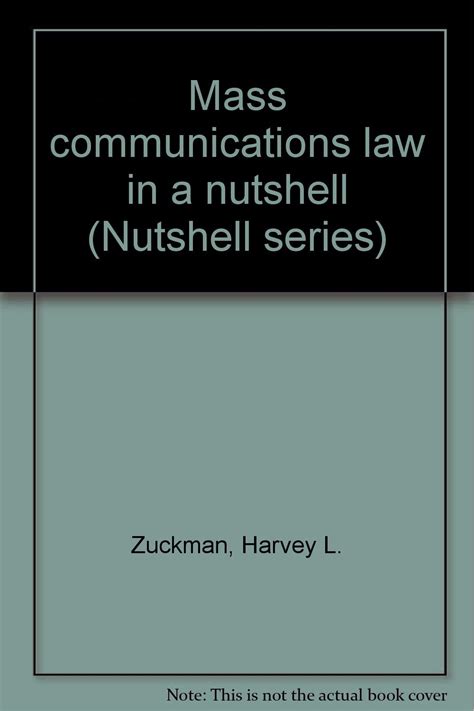 mass communication law in a nutshell in a nutshell west publishing Kindle Editon