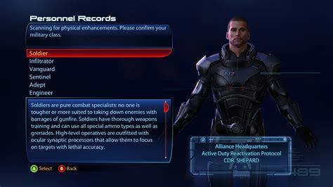 mass effect classes