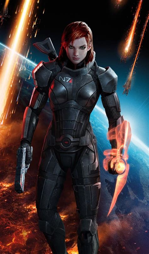 mass effect commander shepard female