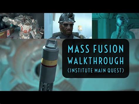 Mass Fusion Walkthrough