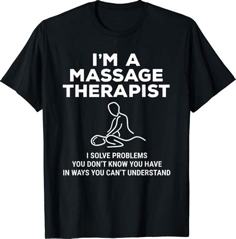 massage t shirts