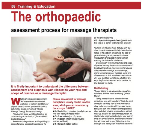 massage therapy palpation assessment Ebook Doc
