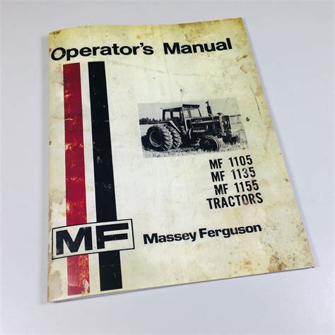 massey ferguson 1135 operator manual Reader