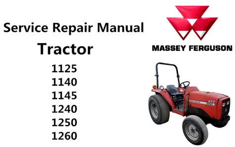 massey ferguson 1240 service manual PDF