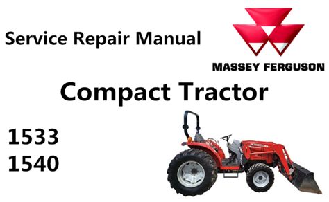 massey ferguson 1533service manual PDF