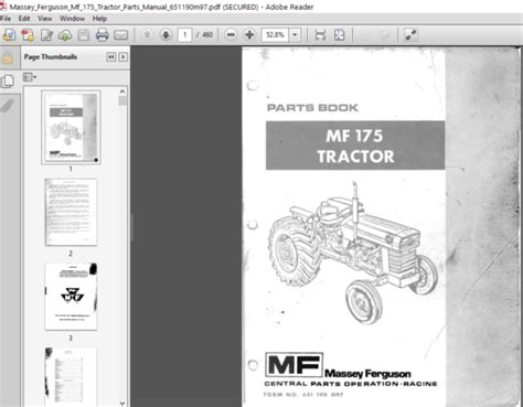 massey ferguson 175 manual with multipower pdf Kindle Editon