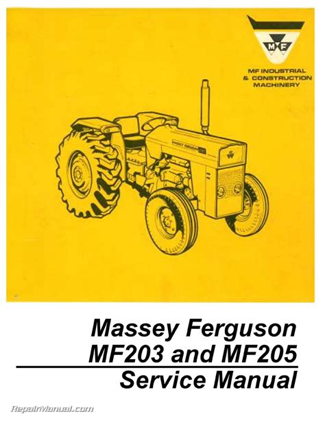 massey ferguson 203 manual pdf Epub