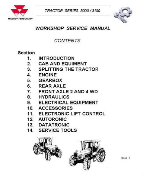 massey ferguson 3080 workshop manual Doc