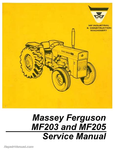 massey ferguson 55 service manual Kindle Editon