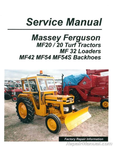 massey ferguson backhoe loader manual Kindle Editon