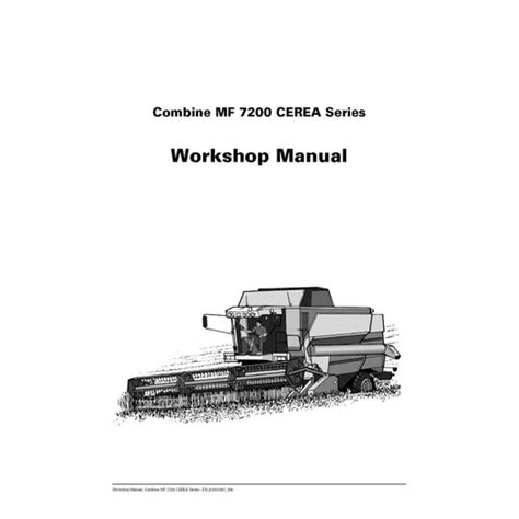 massey ferguson cane harvestor owners manual PDF