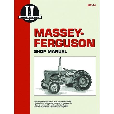 massey ferguson shop manual Kindle Editon