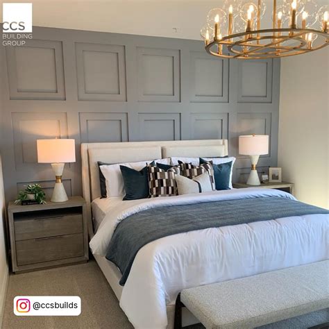 master bedroom wallpaper accent wall