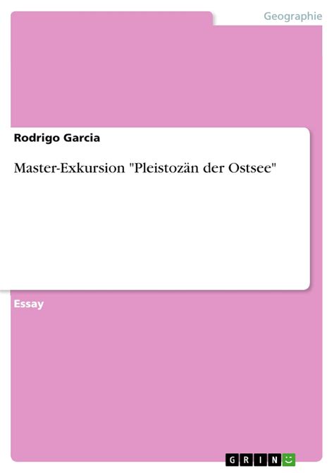 master exkursion pleistoz n ostsee rodrigo garcia PDF