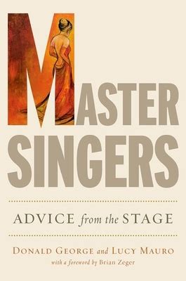 master singers advice from the stage Doc