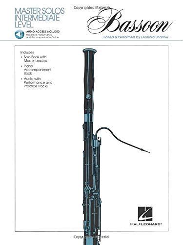master solos intermediate level bassoon book or cd pack Reader