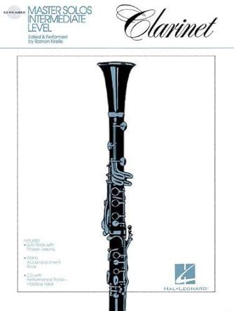 master solos intermediate level clarinet book or cd pack PDF