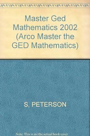 master the ged mathematics 1st ed arco master the ged mathematics Kindle Editon