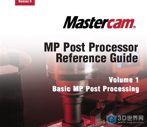 mastercam post processor reference guide PDF