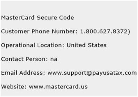 mastercard customer service number Doc