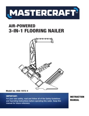 mastercraft-floor-nailer-manual Ebook Epub