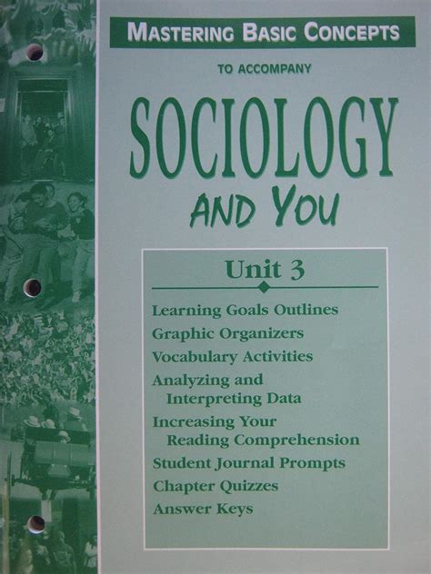 mastering basic concepts unit 3 answers sociology PDF