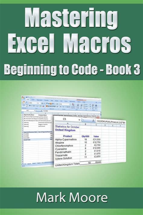mastering excel macros beginning to code book 3 Reader