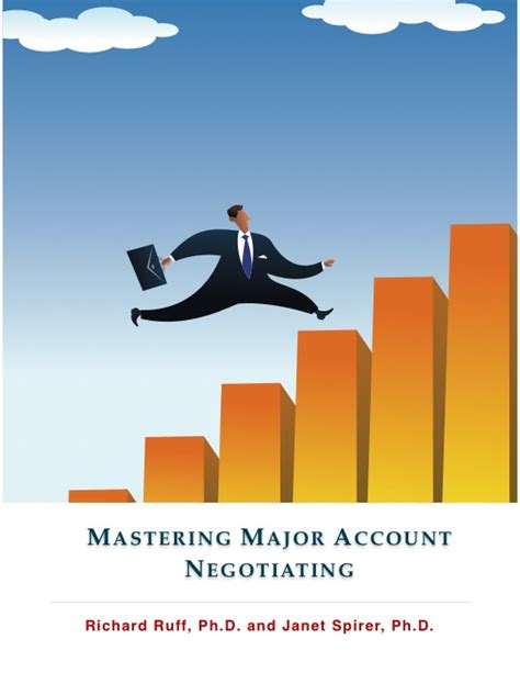 mastering major account negotiating sales mastery series book 2 PDF