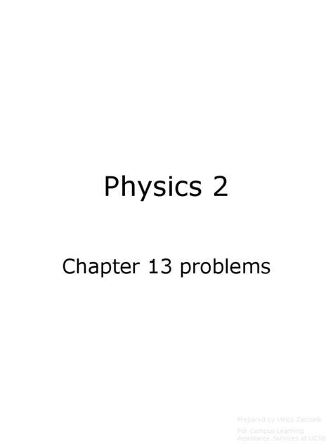 mastering physics chapter 13 solutions PDF